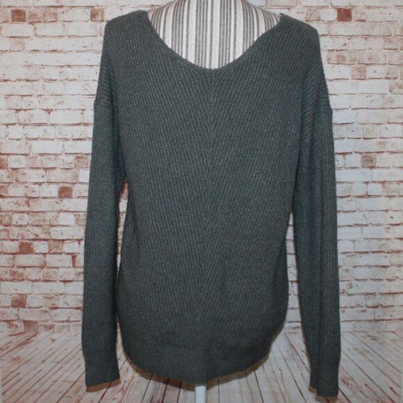 Ruby Moon Thin Knitted with V-Neck Back Sweater S - Picture 3 of 4